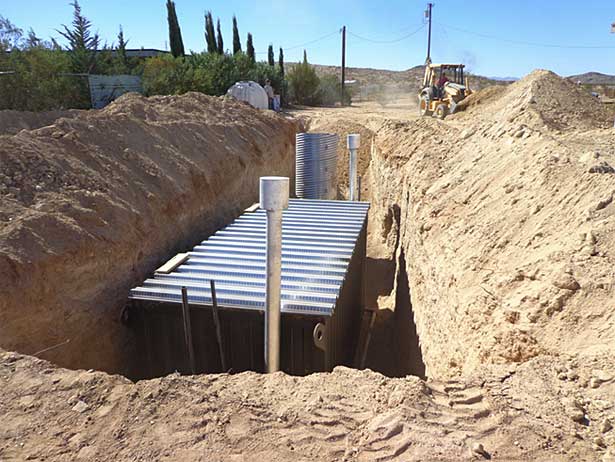 Shipping Container As An Underground Shelter 