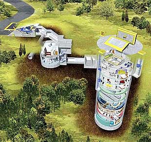 nuclear missile silo home